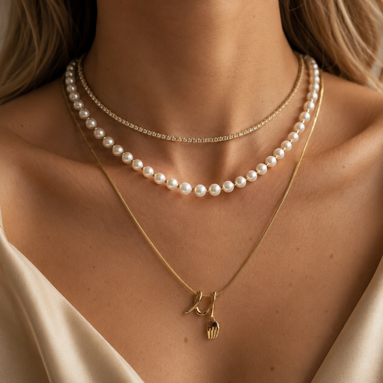 The Table - the story of a three layered necklace